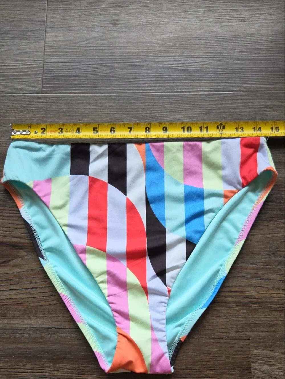 Nwot Sanctuary Women’s Multicolor Geometric Bikini Bottom Size Large